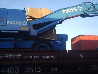 Техника TEREX Fuchs из Германии