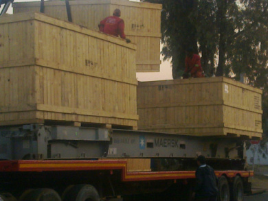 Sluice feeders from South Africa